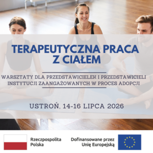 Obrazek wyróżniający do informacji o warsztatach pt. Terapeutyczna praca z ciałem