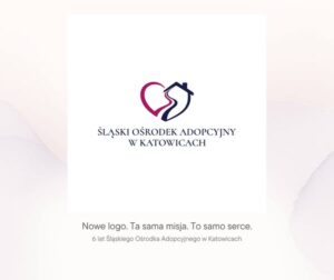Logotyp śląskiego ośrodka adopcyjnego w Katowicach